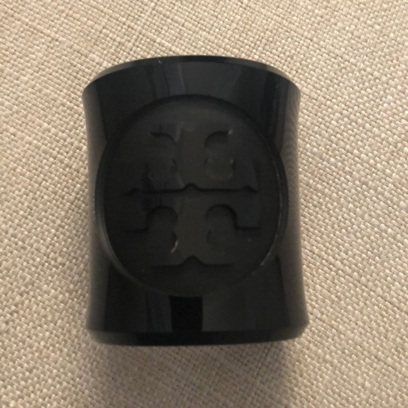 Tory Burch Jewelry - Tory Burch black cuff bracelet